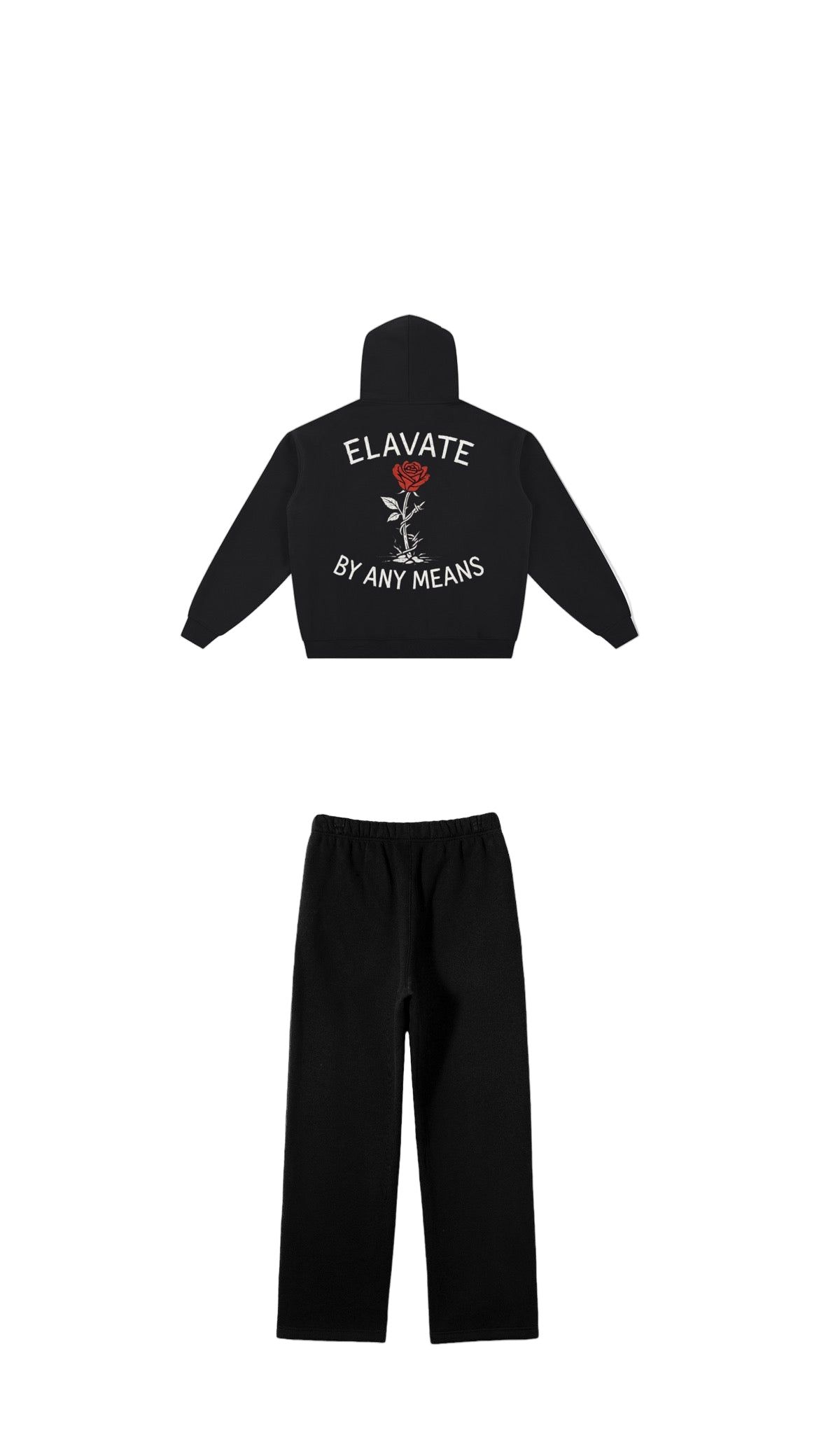 Rich Virtue "Elavate by any means" (Black) Set